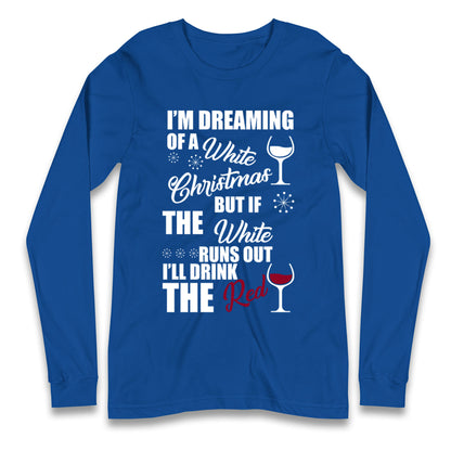 Wine Christmas Longsleeve T Shirt