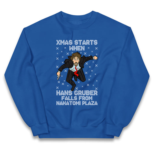 hans gruber falling jumper