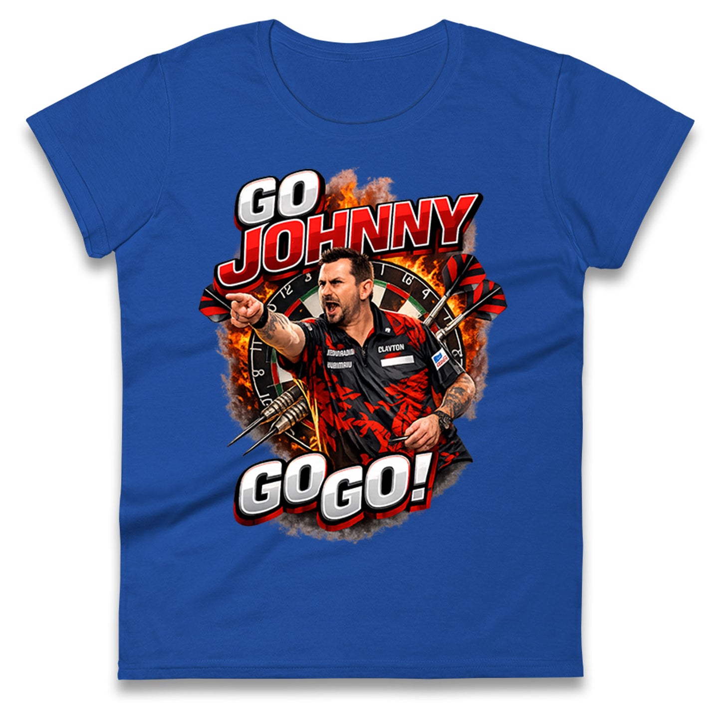 Johnny Clayton Ladies T Shirt