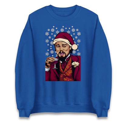 leonardo dicaprio christmas sweatshirt