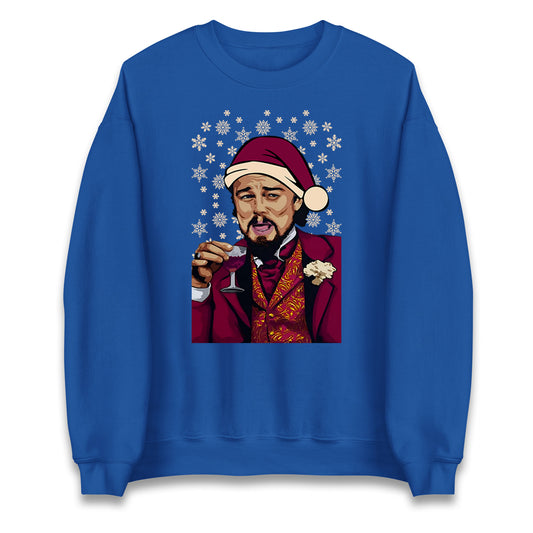 leonardo dicaprio christmas sweatshirt