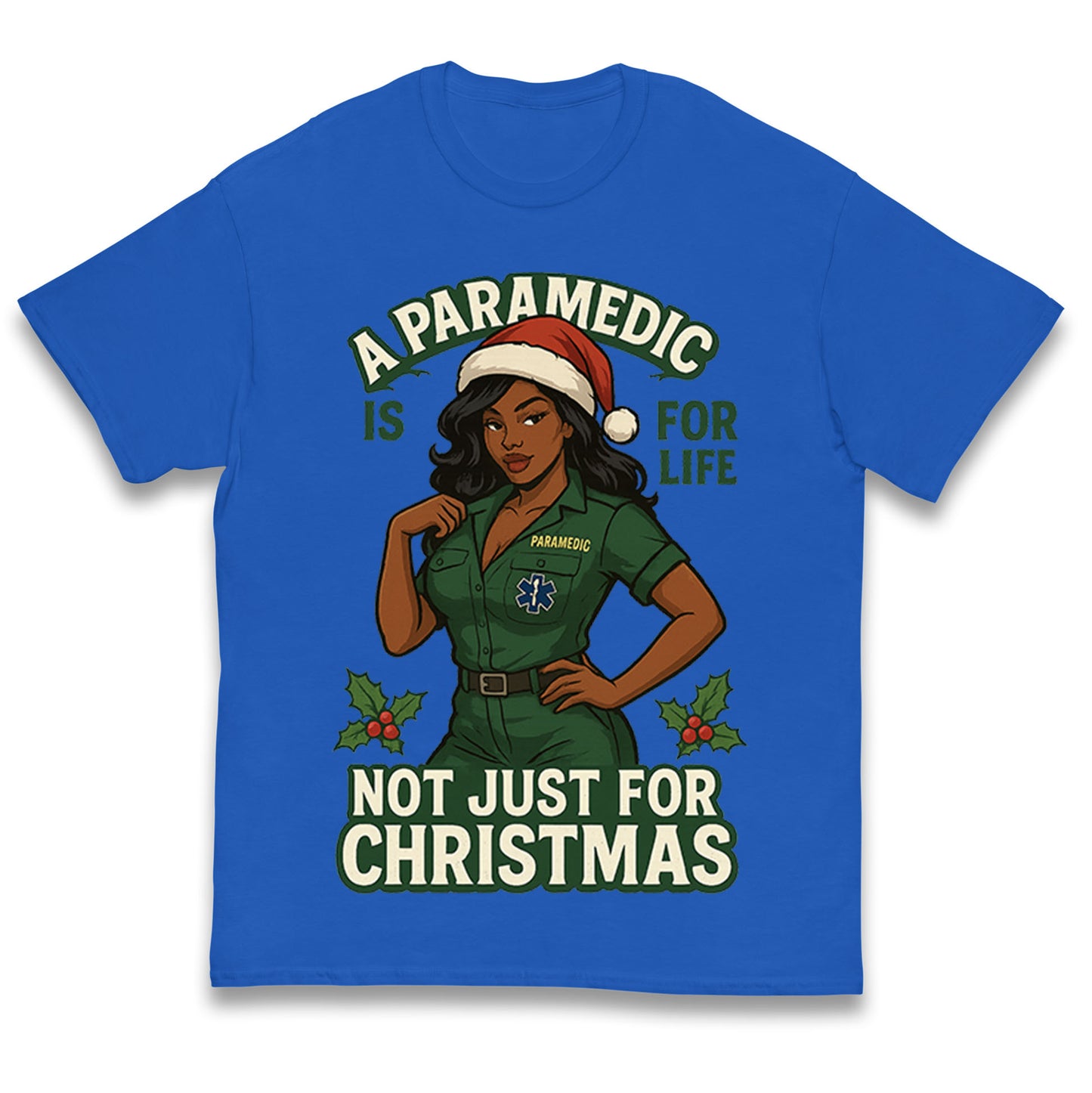 Paramedic Xmas Kids T Shirt