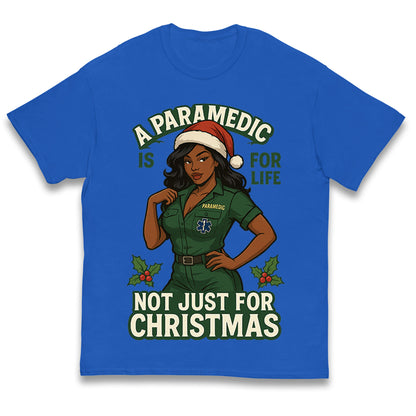 Paramedic Xmas Kids T Shirt