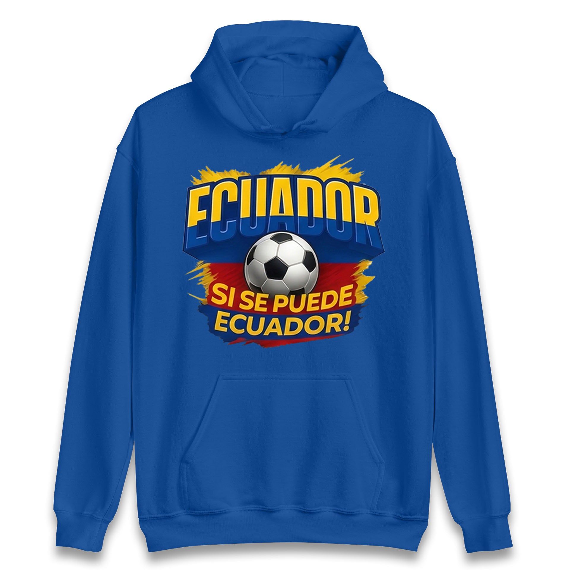 Ecuador Retro World Cup Hoodie