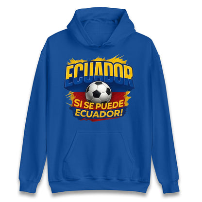 Ecuador Retro World Cup Hoodie