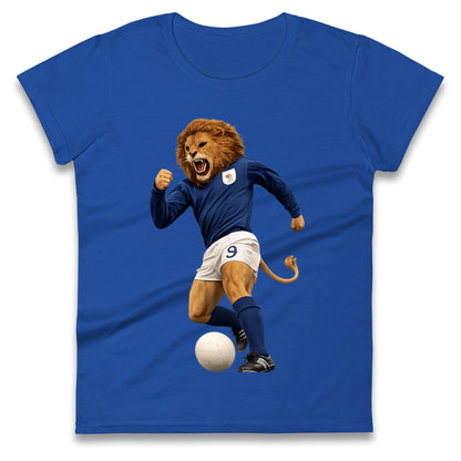 Retro Millwall FC Ladies T Shirt