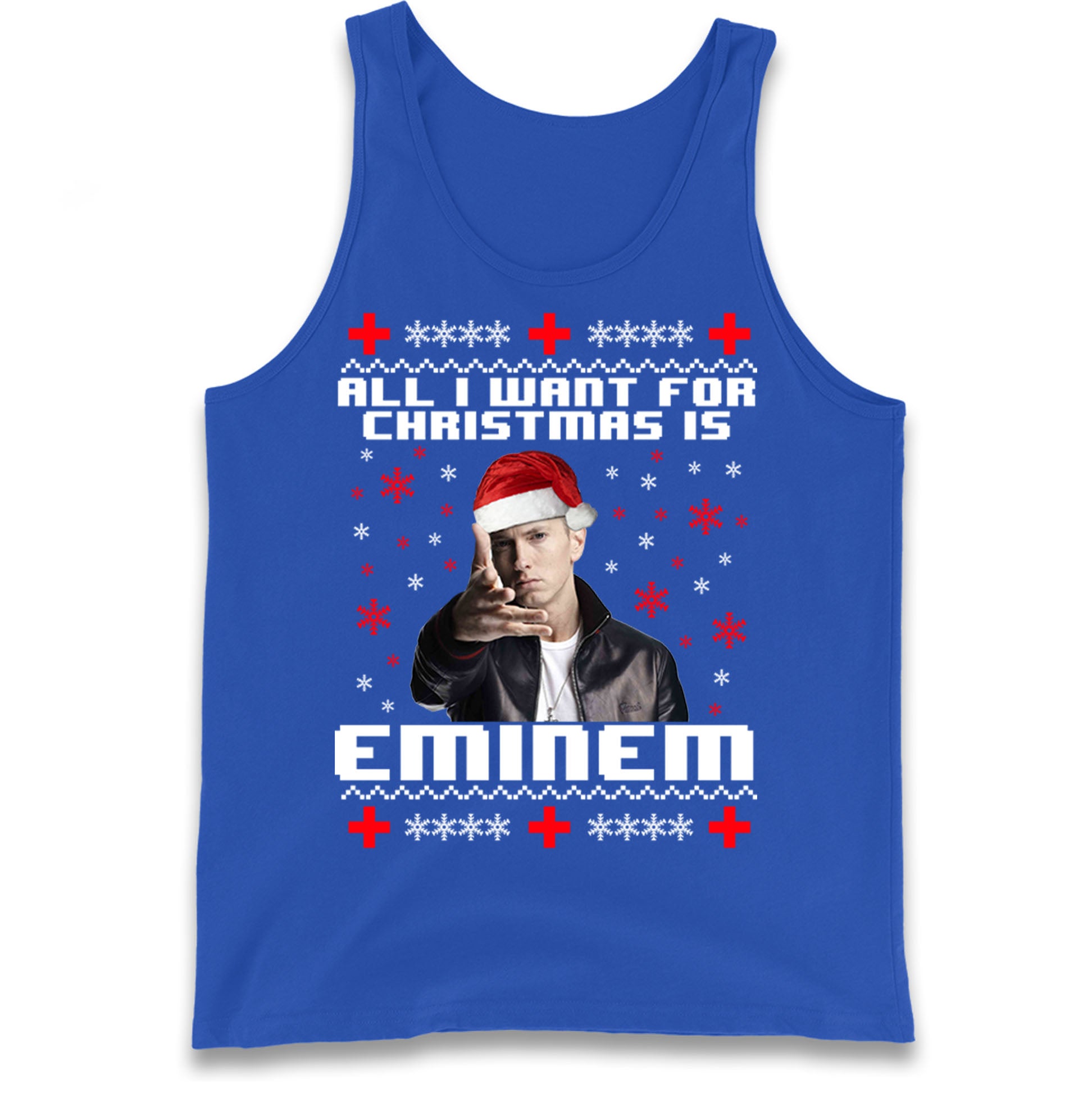 eminem christmas tank top