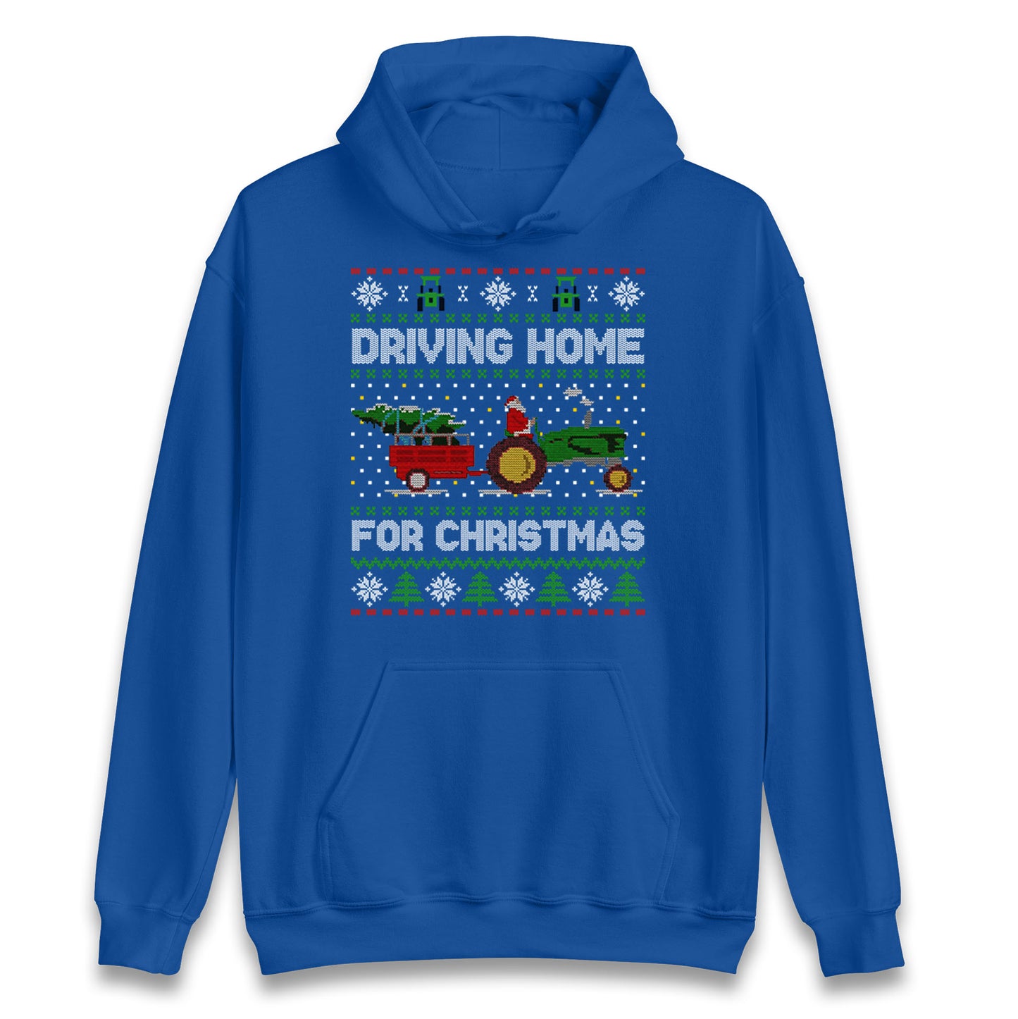 John Deere Christmas Hoodie 