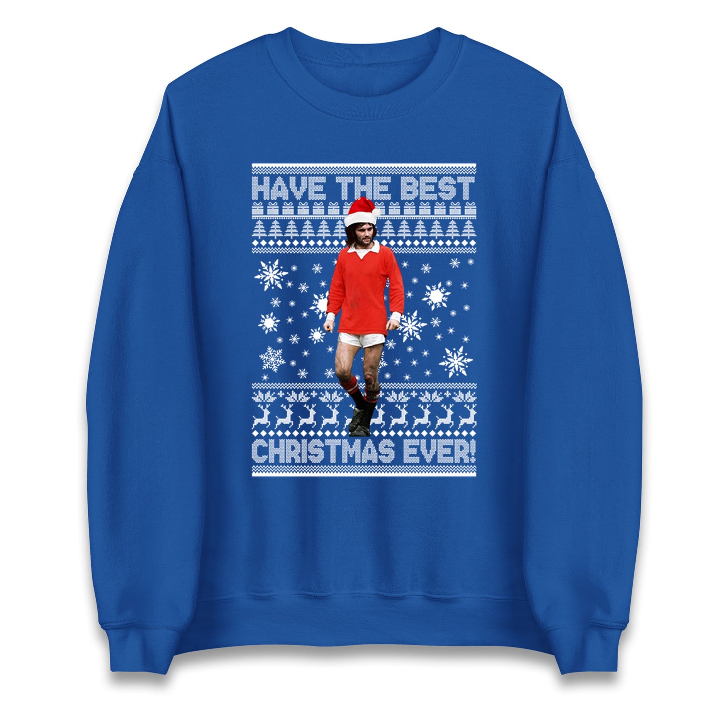 Christmas George Best Jumper