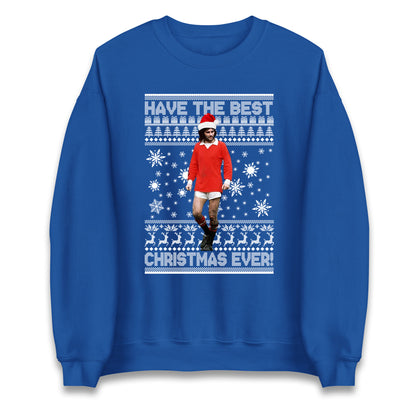 Christmas George Best Jumper