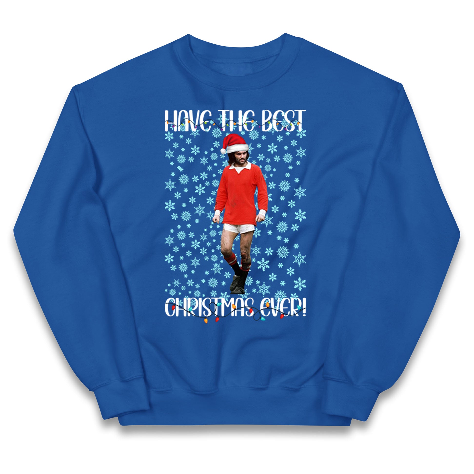 george best christmas jumper