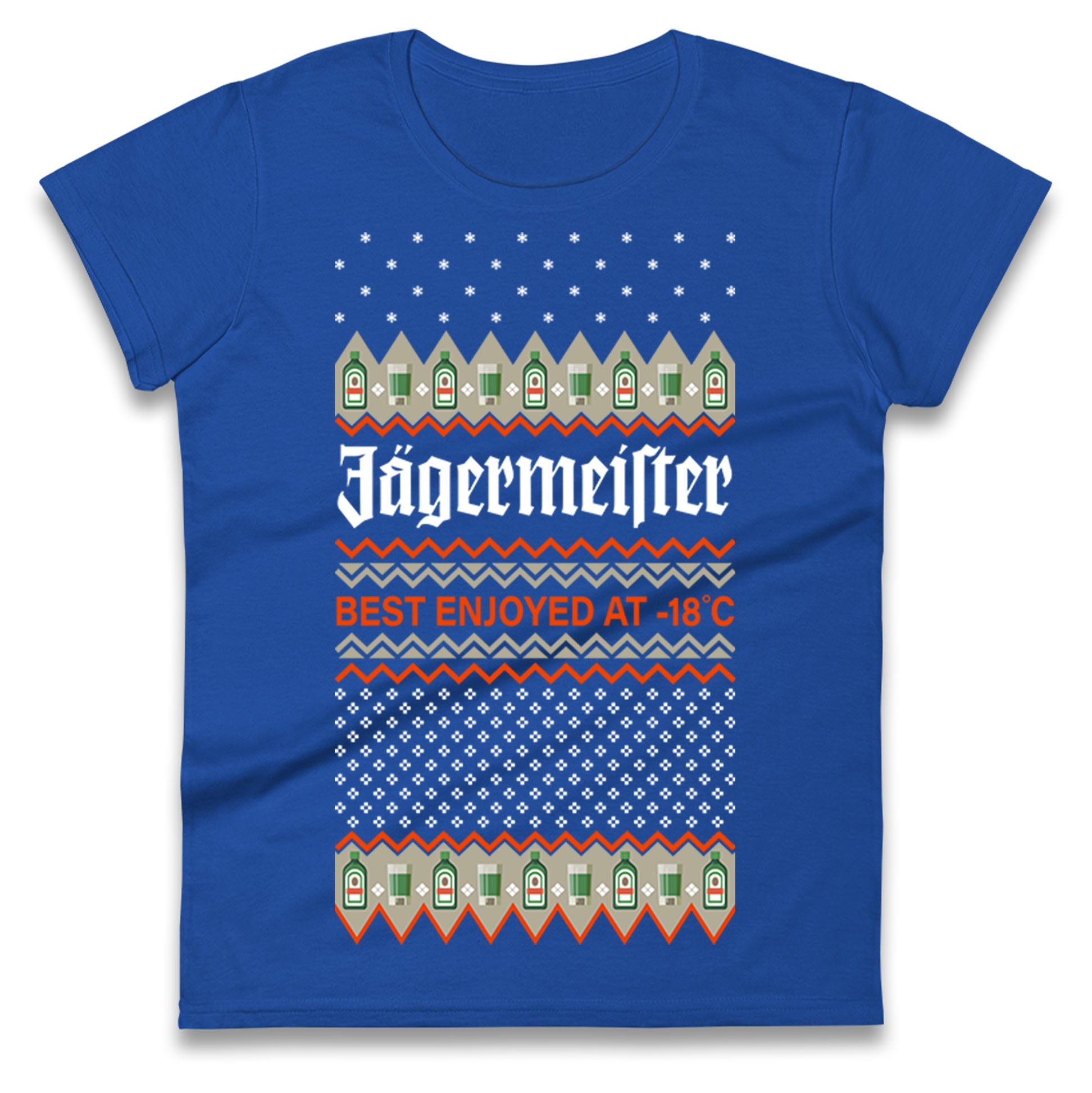 Jagermeister Shots Ladies T Shirt