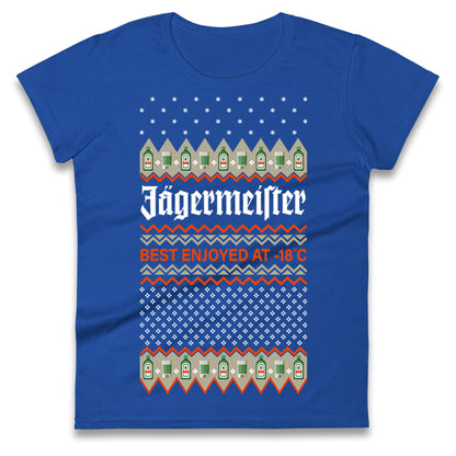 Jagermeister Shots Ladies T Shirt