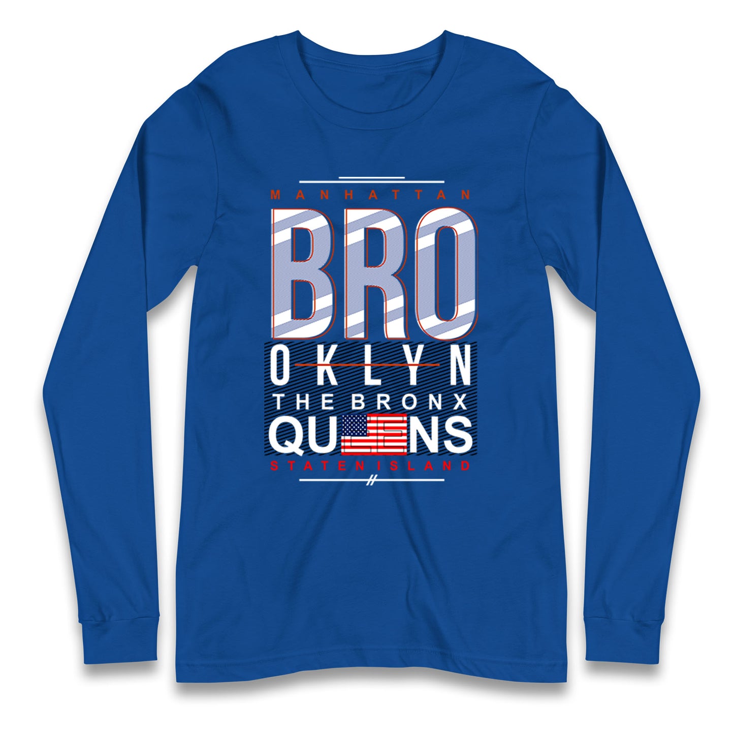Brooklyn New York State Longsleeve T Shirt