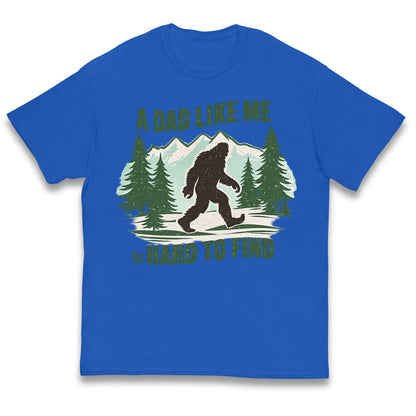 Retro Funny Bigfoot Dad Kids T Shirt