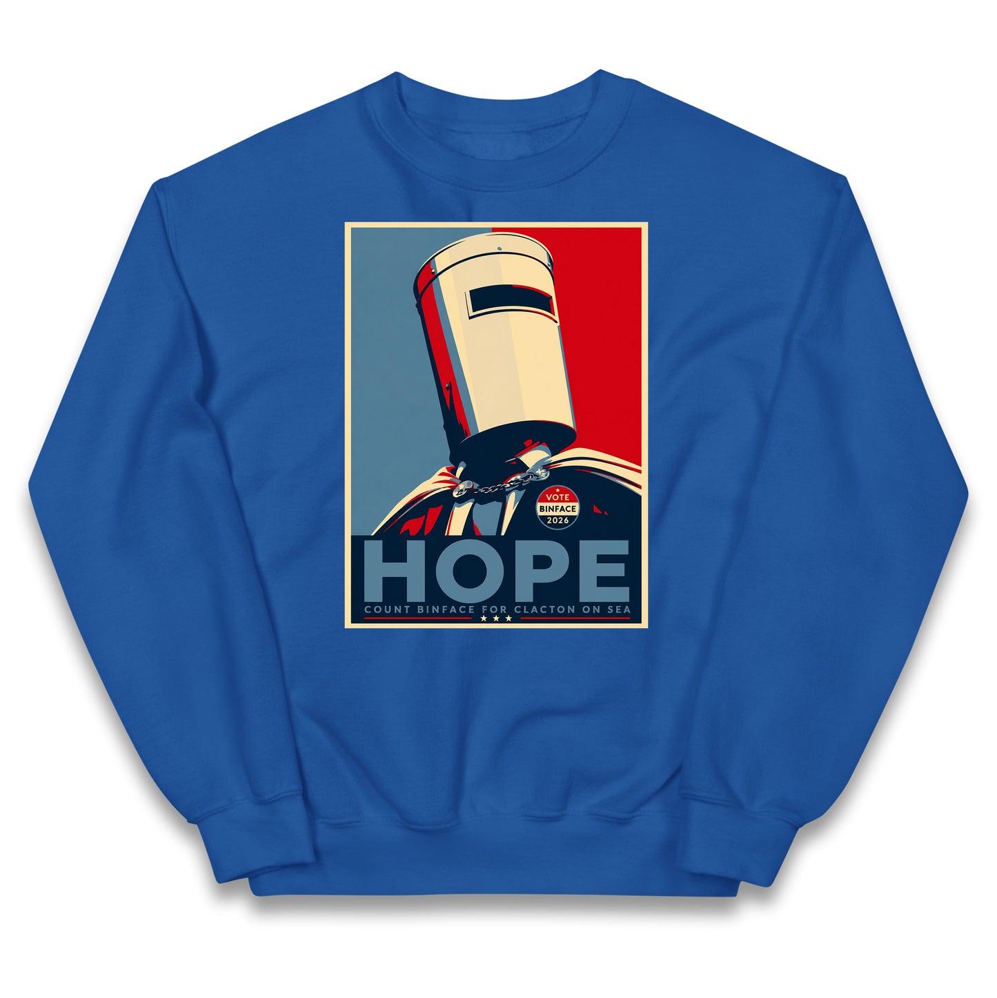 Count Binface Kids Jumper