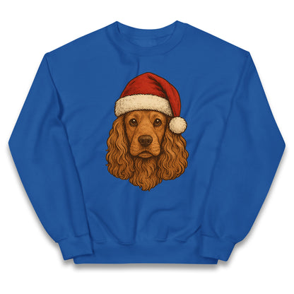 Cocker Spaniel Christmas Kids Jumper