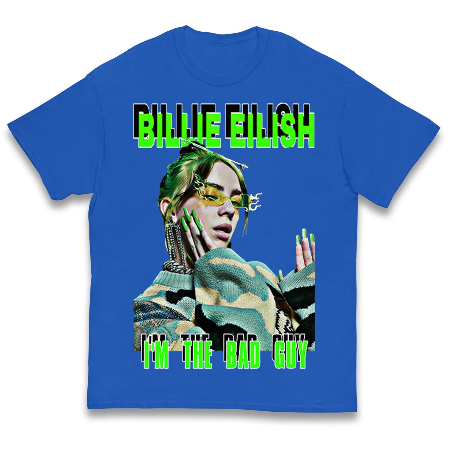 Billie Eilish Singer Kids T Shirt