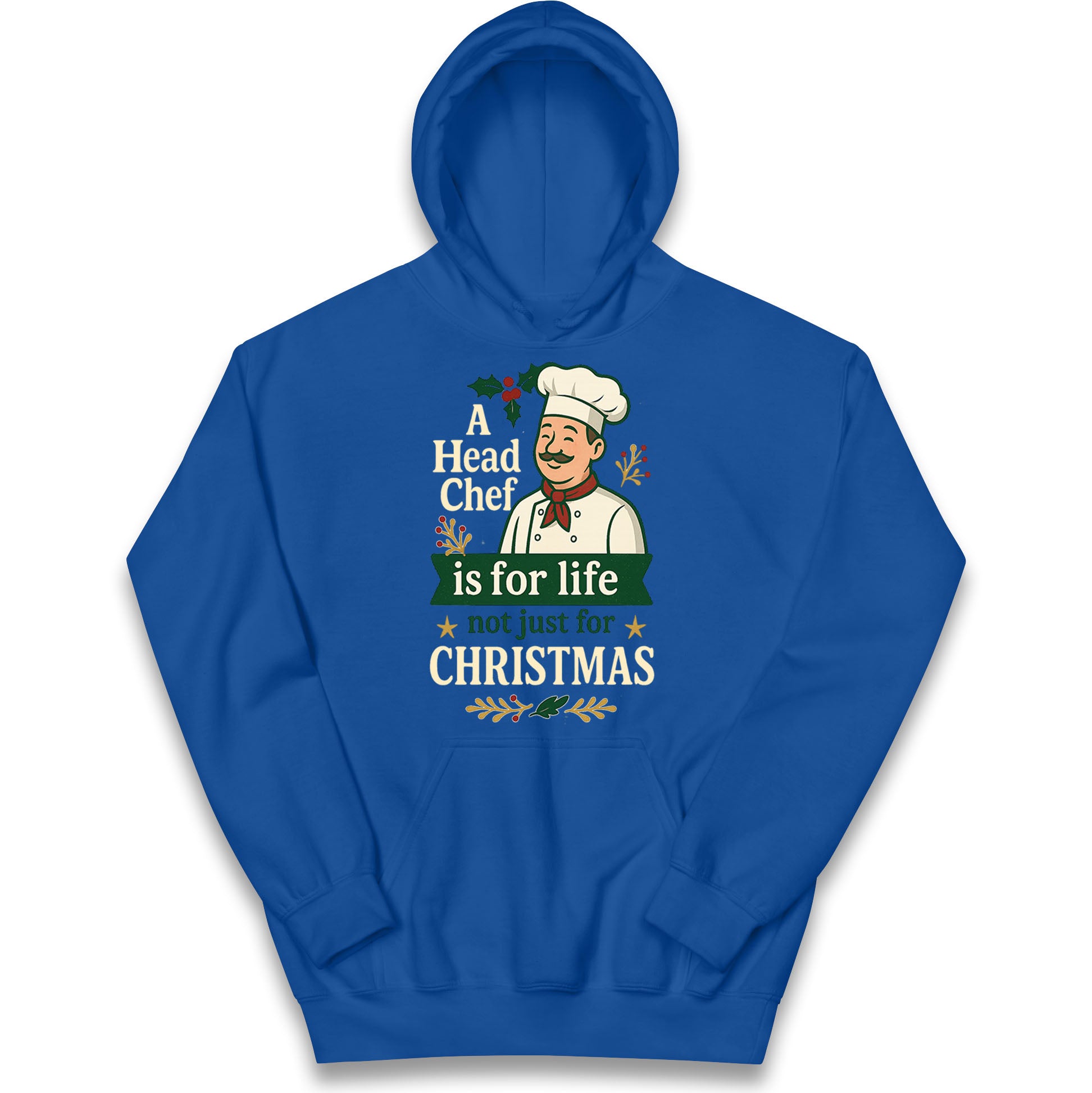 Head Chef Christmas Kids Hoodie