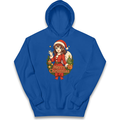 Anime Christmas Kids Hoodie
