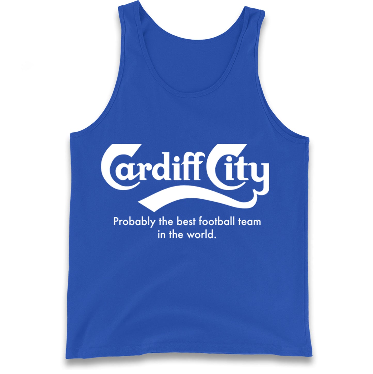 Cardiff City FC Football Tank Top 