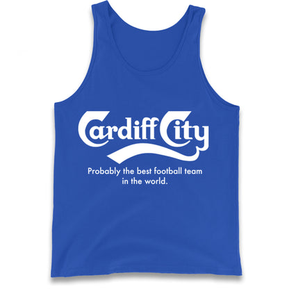 Cardiff City FC Football Tank Top 