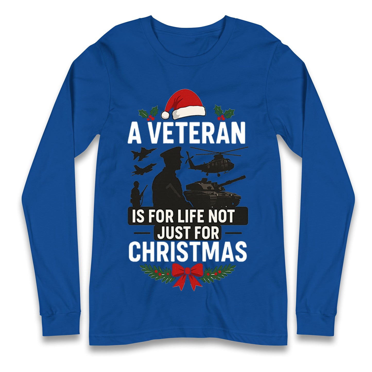 Veteran Christmas Longsleeve T Shirt 