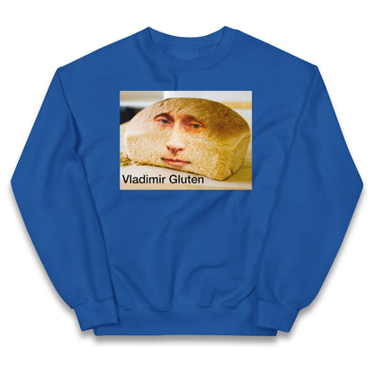 Vladimir Gluten Meme Inappropriate Gluten Tolerant Kids Jumper