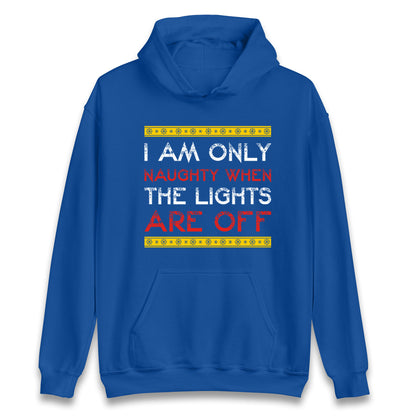 naughty christmas hoodie