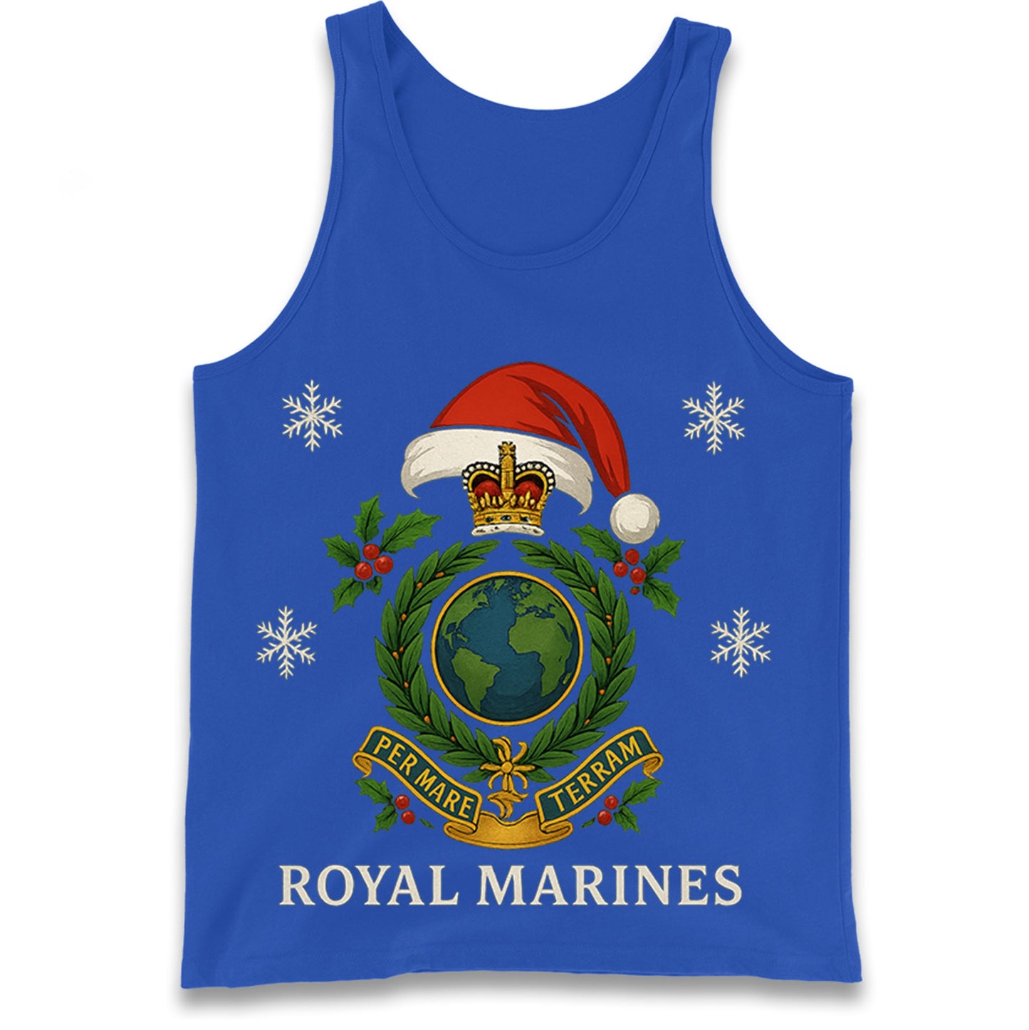 Royal Marines Christmas Tank Top