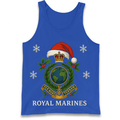 Royal Marines Christmas Tank Top