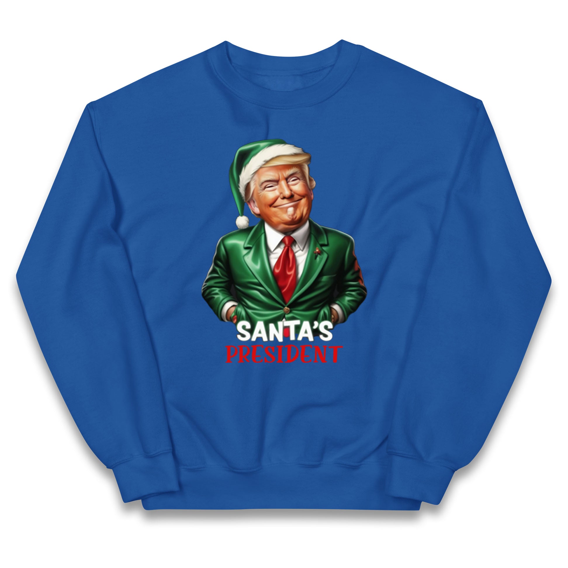 Donald Trump Christmas Kids Jumper