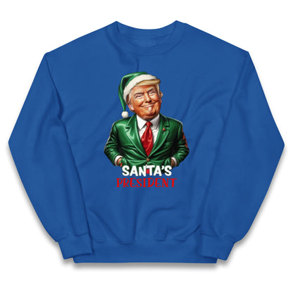 Donald Trump Christmas Kids Jumper