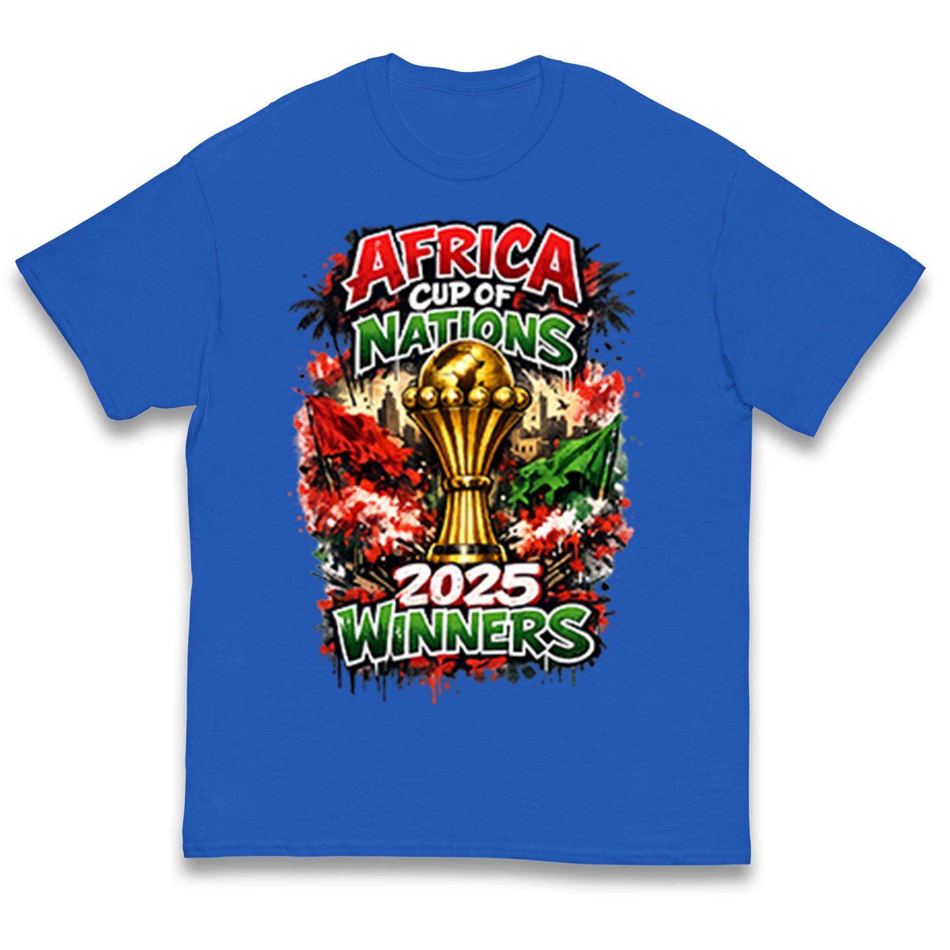 Morocco Africa Cup Of Nations Winners 2025 Kids T Shirt