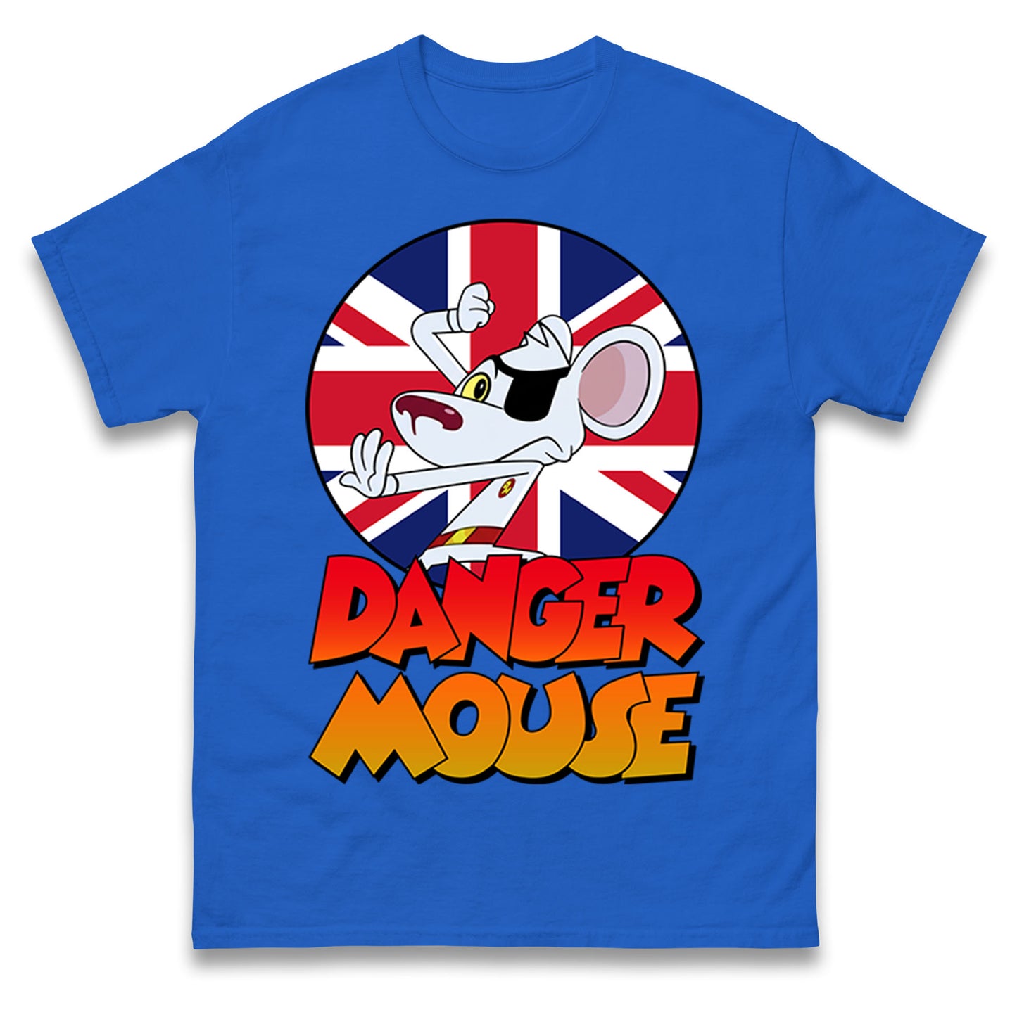 Danger Mouse Union Jack T Shirt