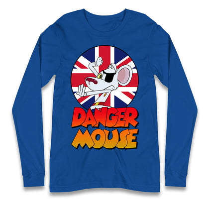 Danger Mouse Union Jack Longsleeve T Shirt