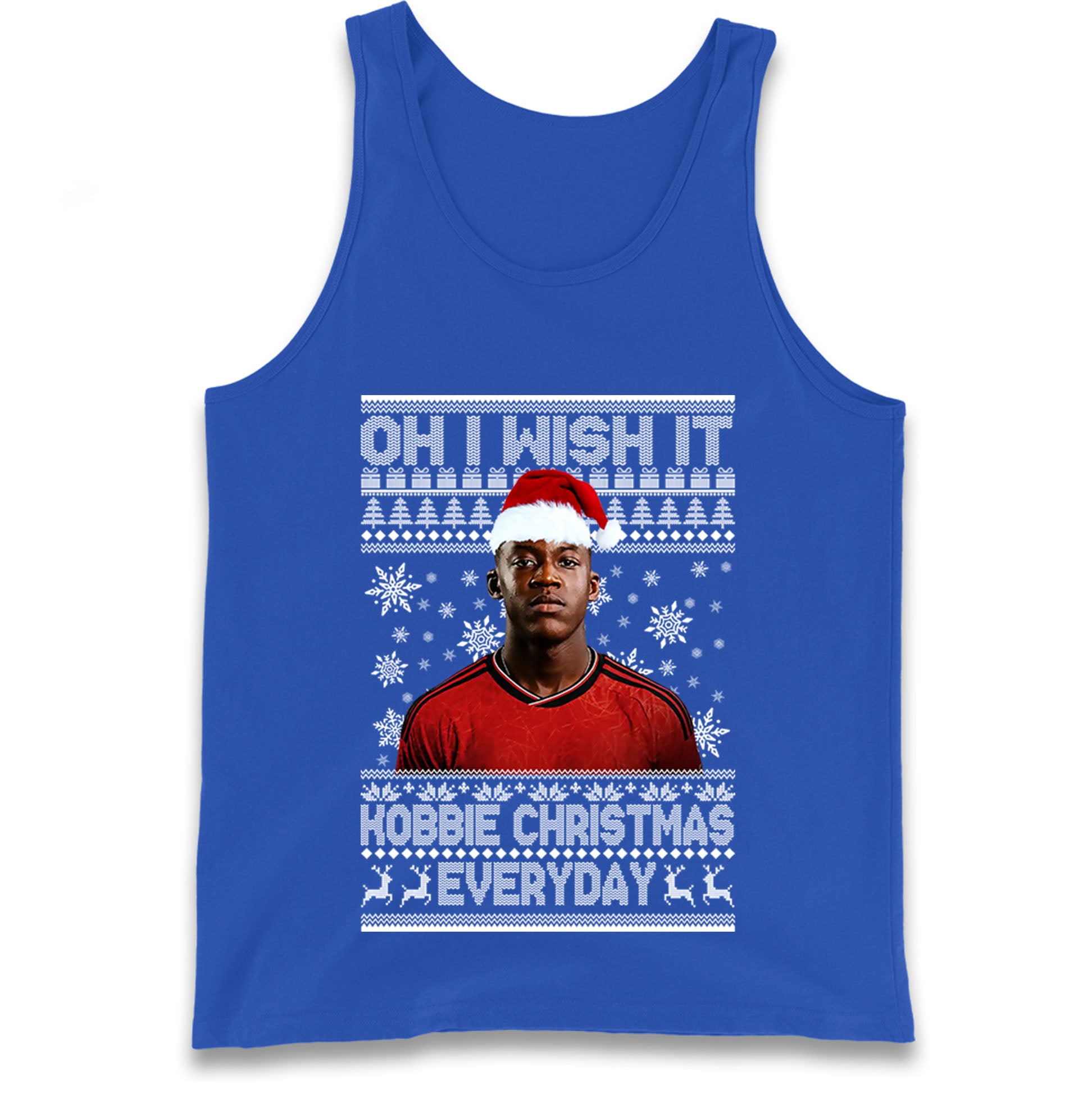 Kobbie Mainoo Christmas Tank Top