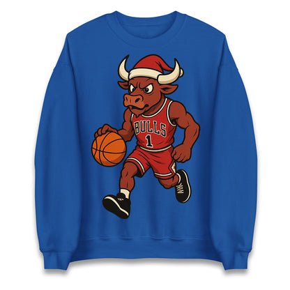 Chicago Bulls Christmas Jumper