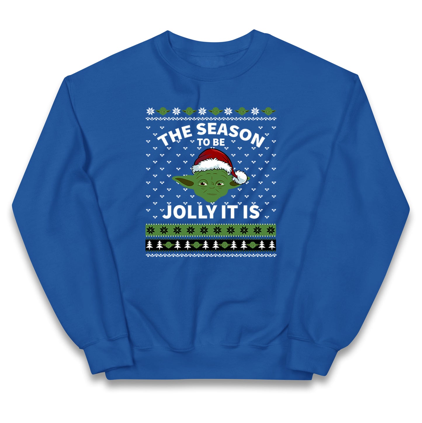 Yoda Christmas Kids Jumper