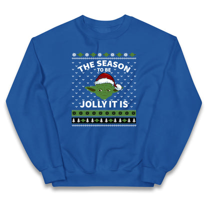 Yoda Christmas Kids Jumper