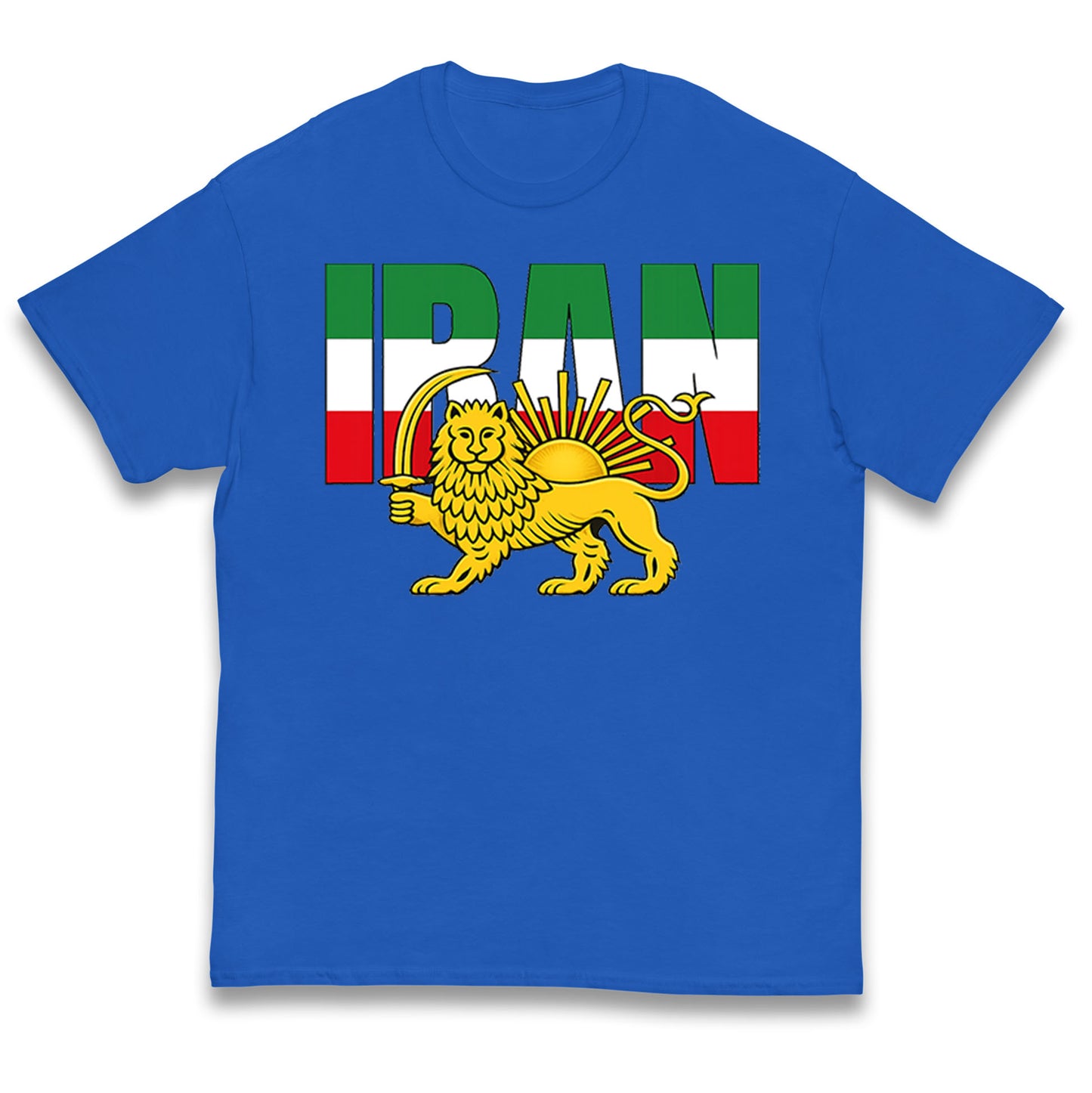 Iran Flag Kids T Shirt
