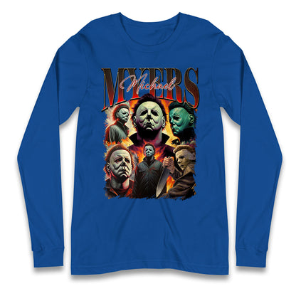 Michael Myers Bootleg Halloween Long Sleeve T Shirt