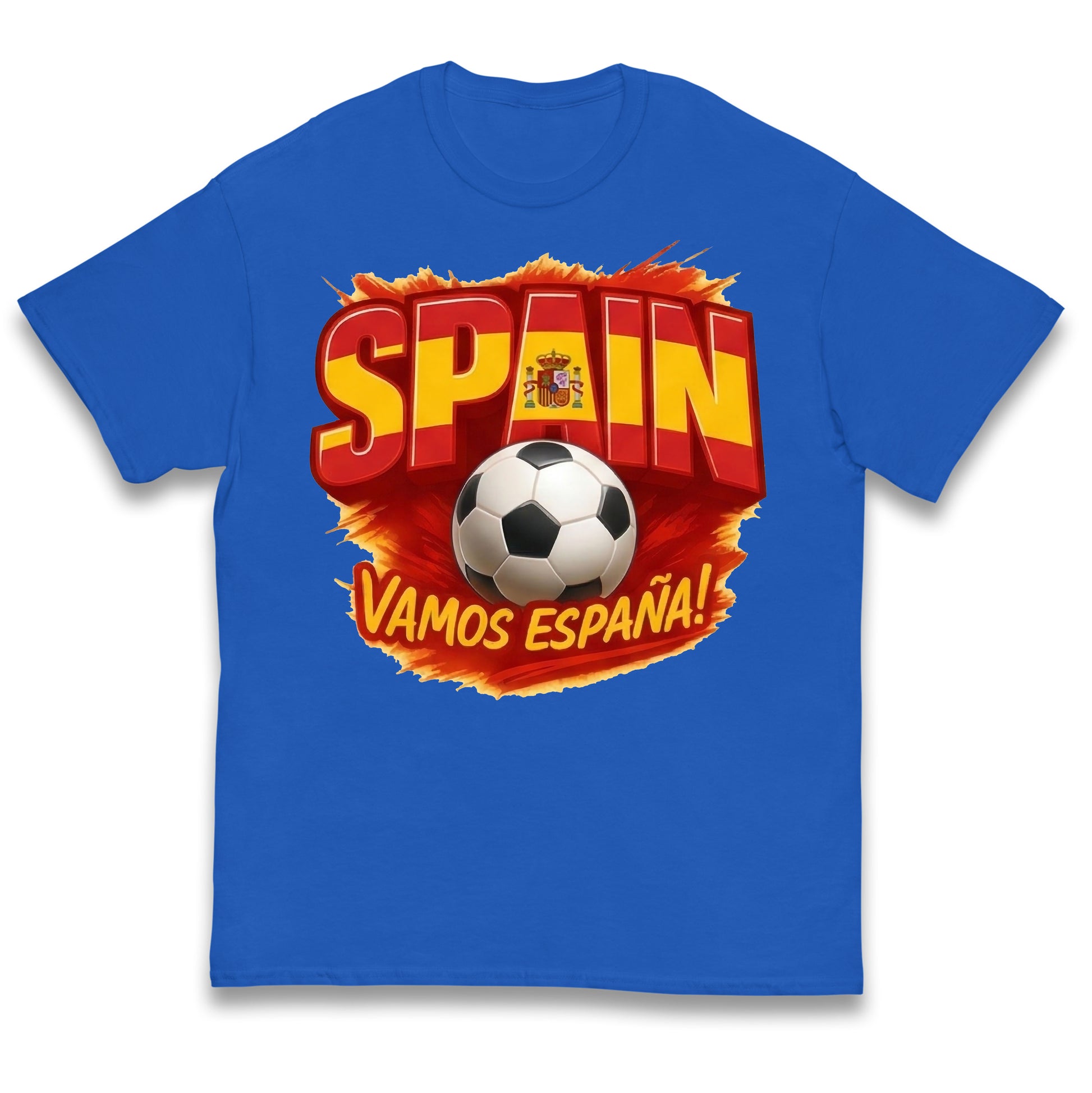 Spain Retro World Cup Kids T Shirt 