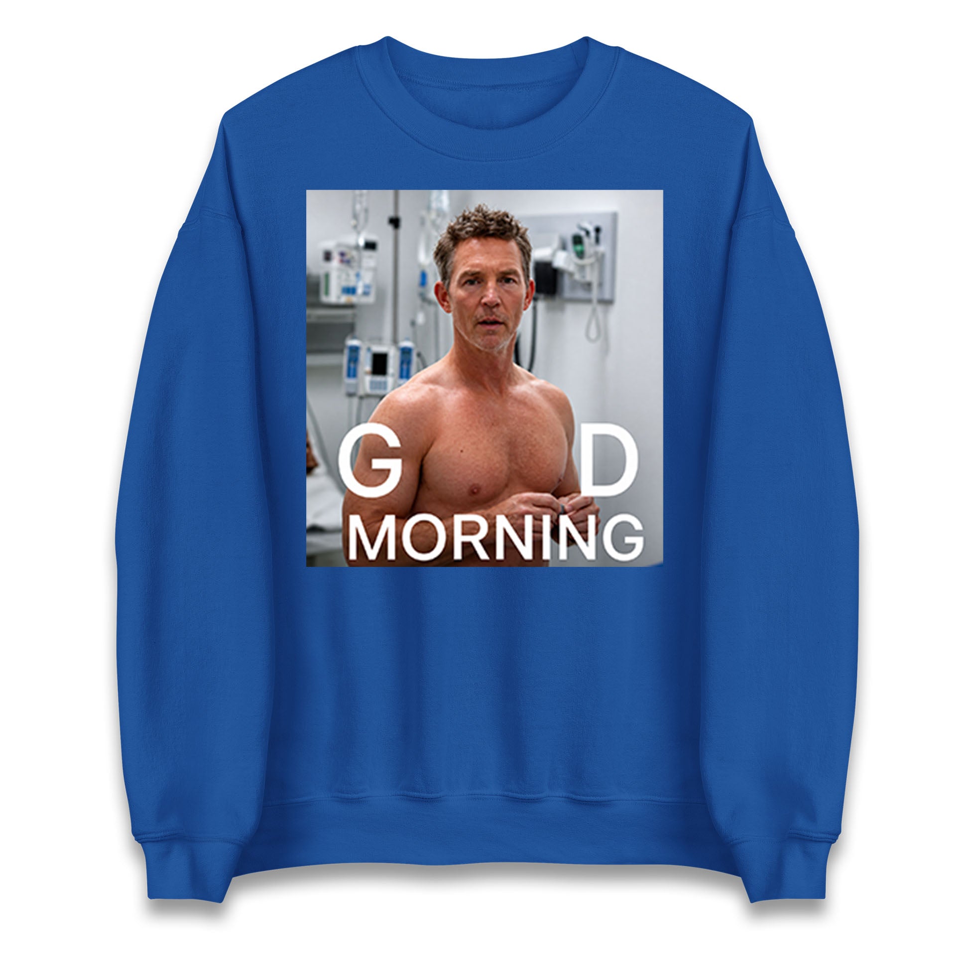 Dr Jack Abbot Shirtless Good Morning Jumper