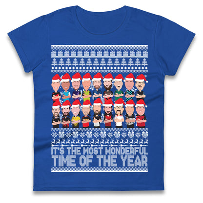 Darts Christmas Ladies T Shirt