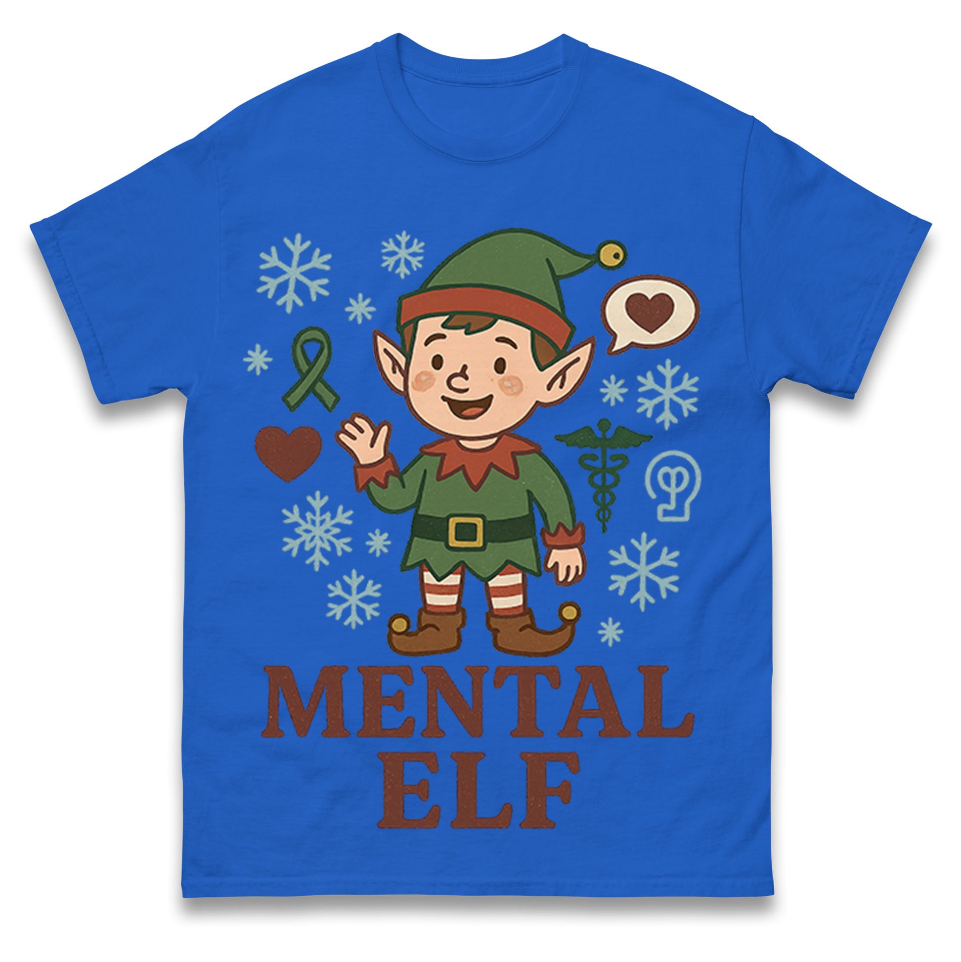 Mental Health Christmas T Shirt