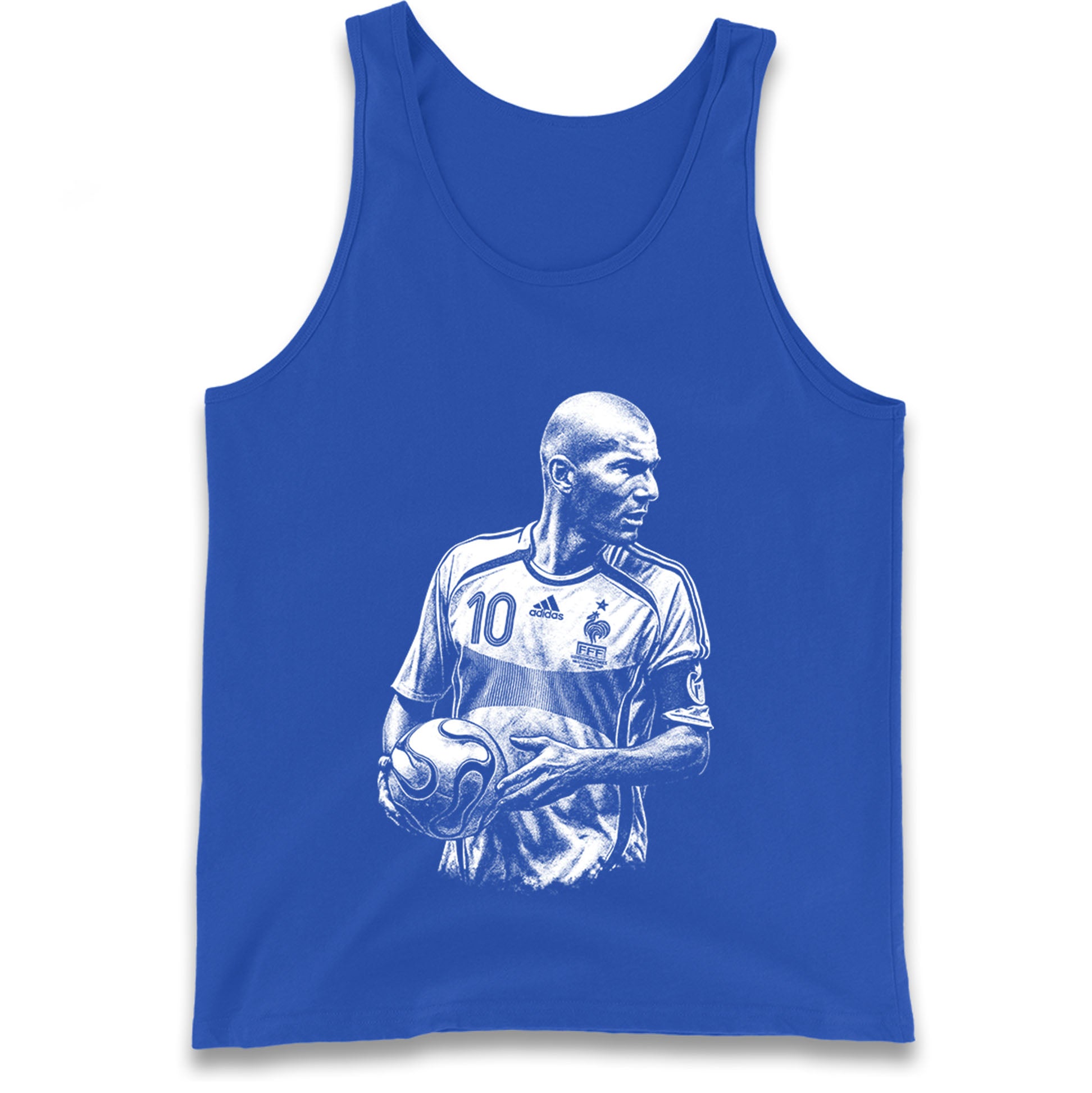 Zidane France Tank Top