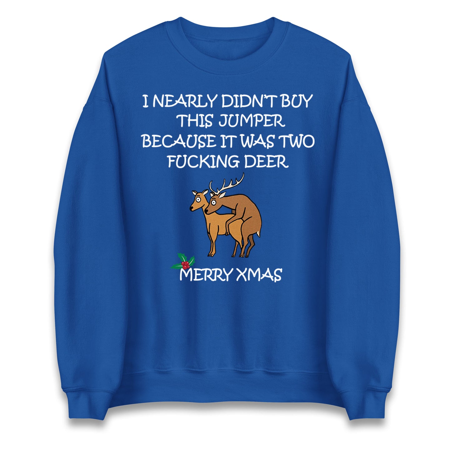 Reindeer Christmas Jumper