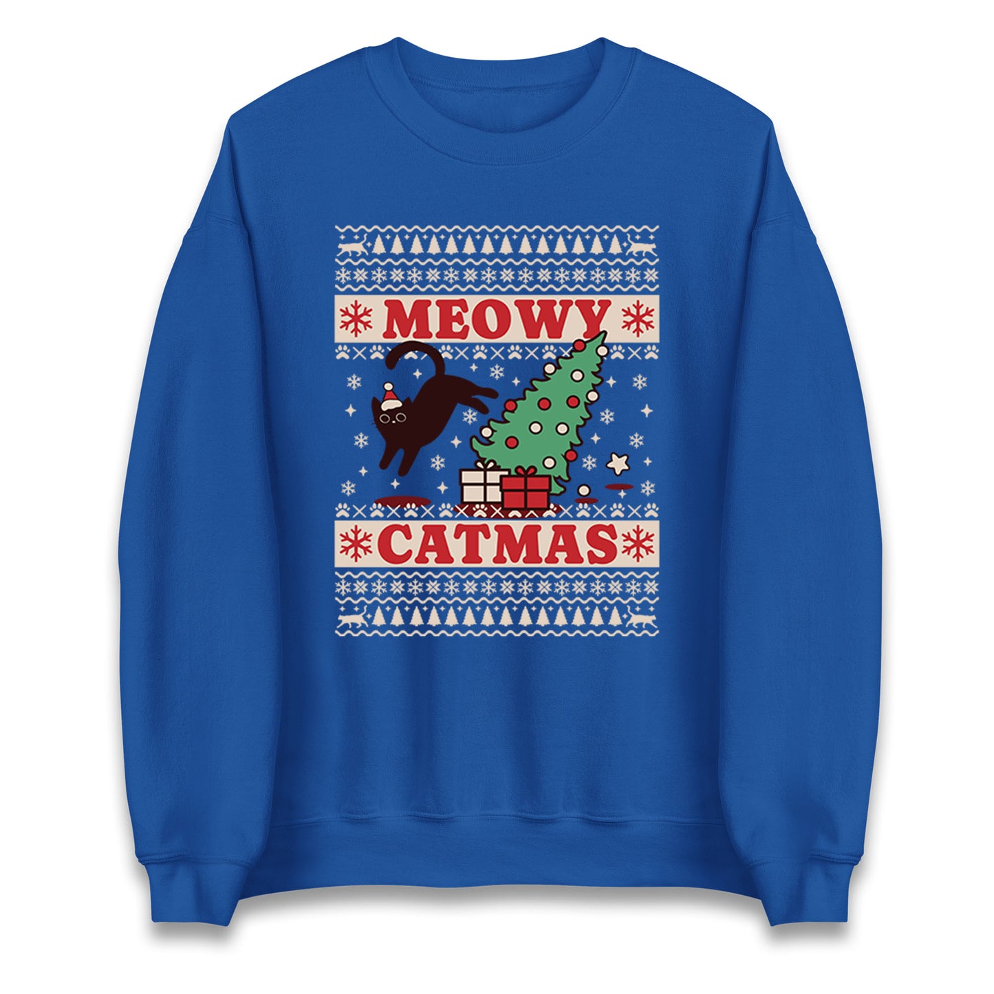 Christmas Cat Jumper
