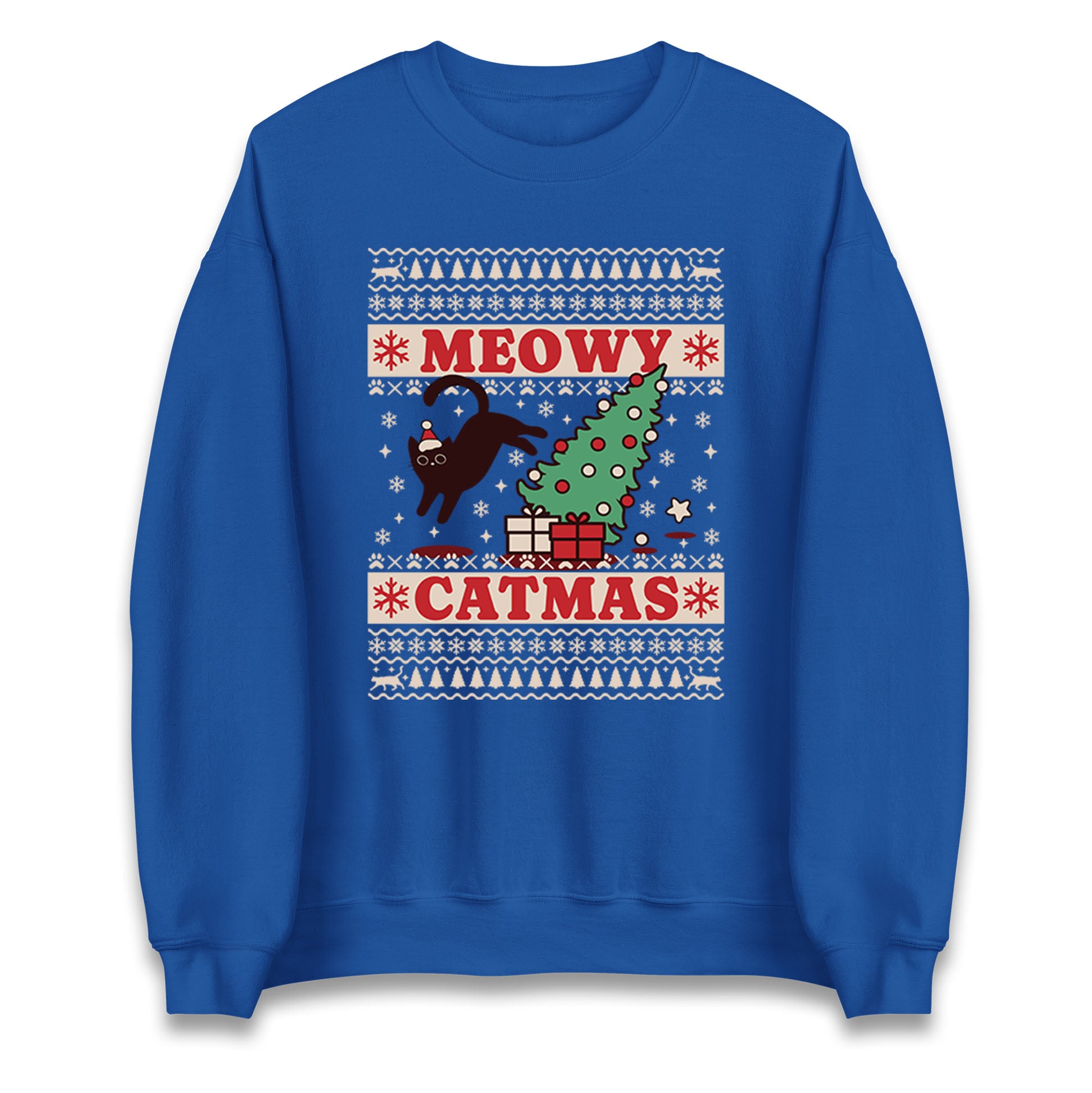 Christmas Cat Jumper